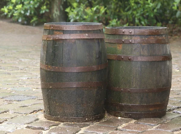 Two barrels — Stock Photo, Image