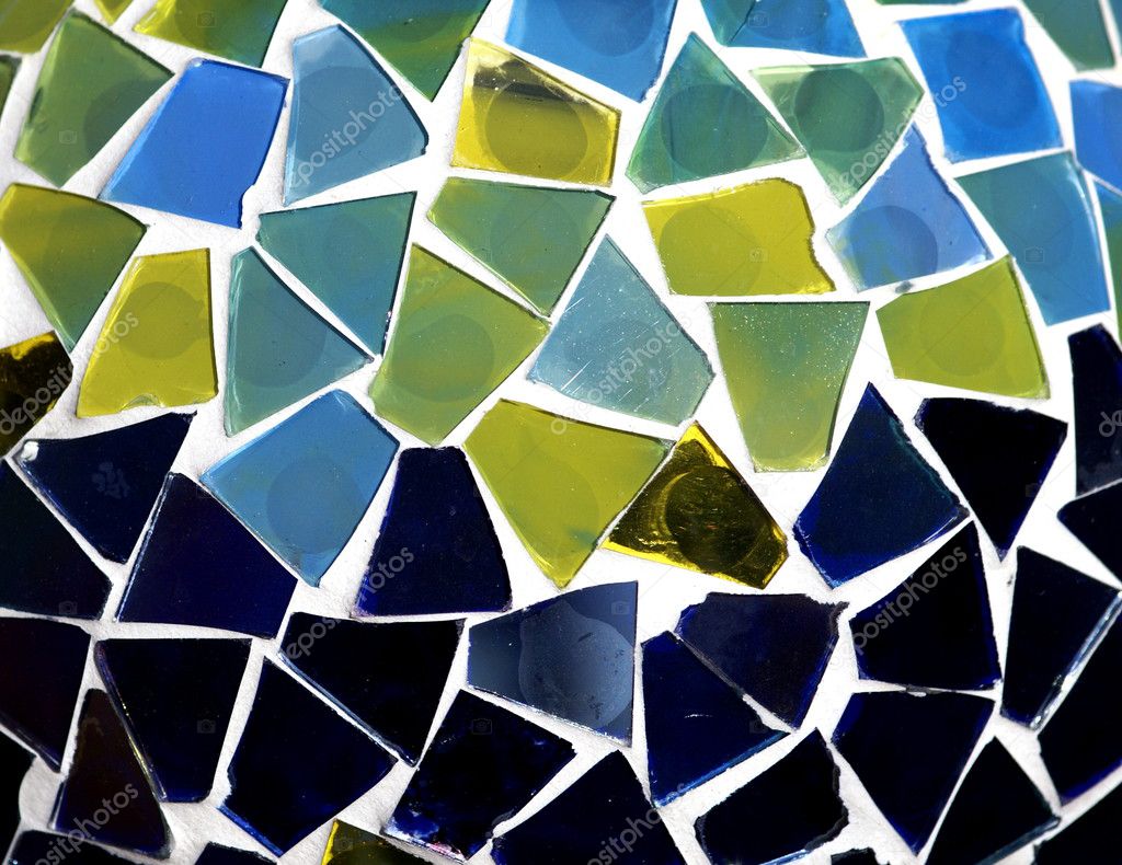 Mosaic from glass