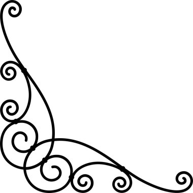 Corner Border Design clipart