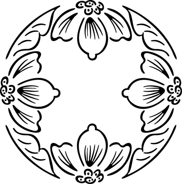 Ilustração vetorial do design de flores —  Vetores de Stock