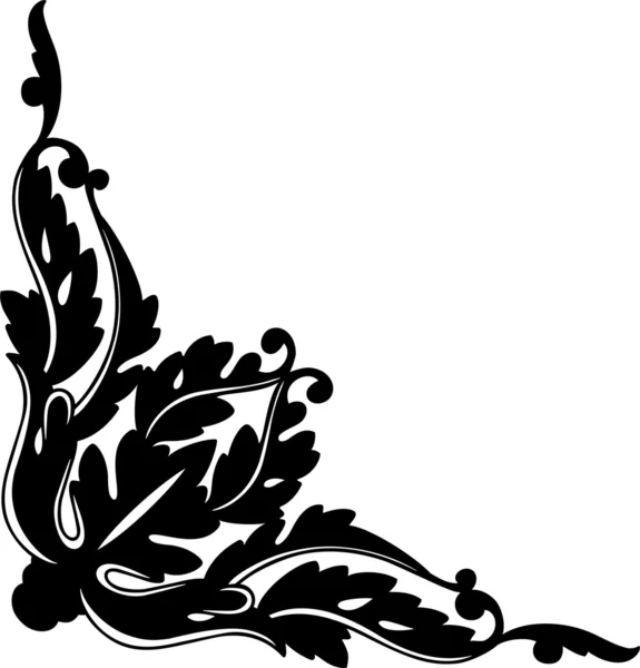 Conception florale vectorielle — Image vectorielle