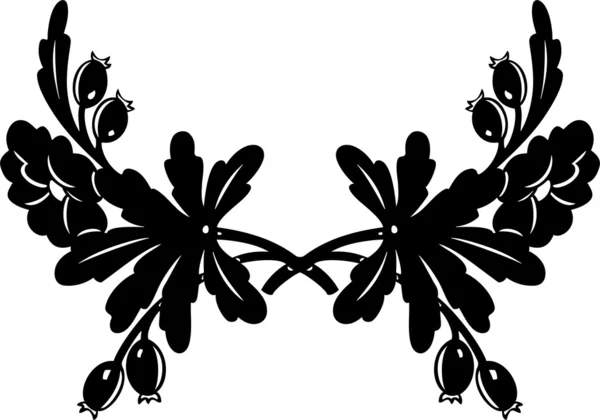 Diseño floral vectorial — Archivo Imágenes Vectoriales
