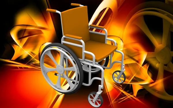 Wózku inwalidzkim — Zdjęcie stockowe