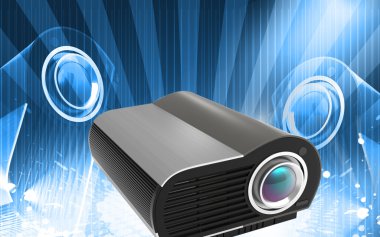 Multimedia Projector clipart