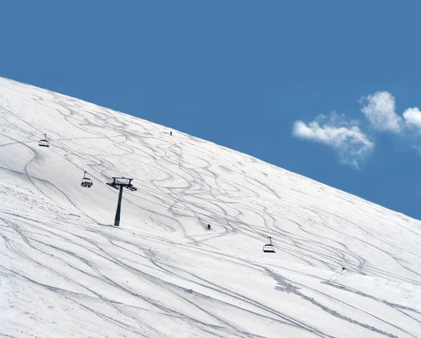 Горные лыжи — стоковое фото