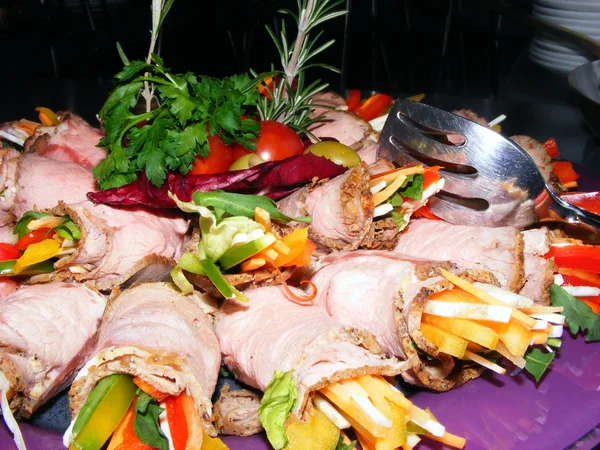 Carne con verduras Fotos de stock