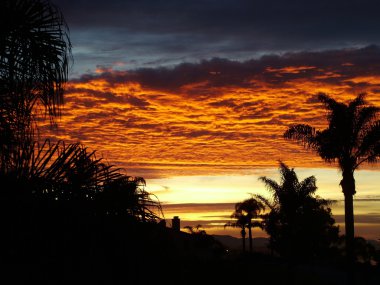 Sunrise pismo beach, Kaliforniya üzerinde