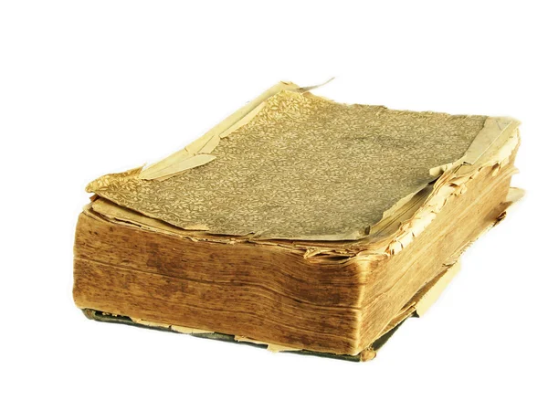 Старая рваная книга — стоковое фото