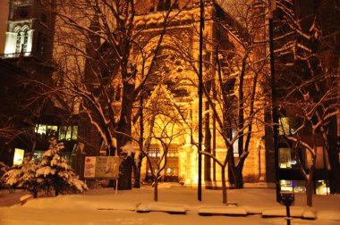 Kilise, montreal kış