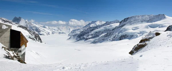 Aletsch panorama — Stock Photo, Image