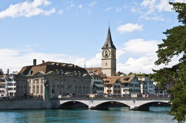 Zurich cityscape clipart
