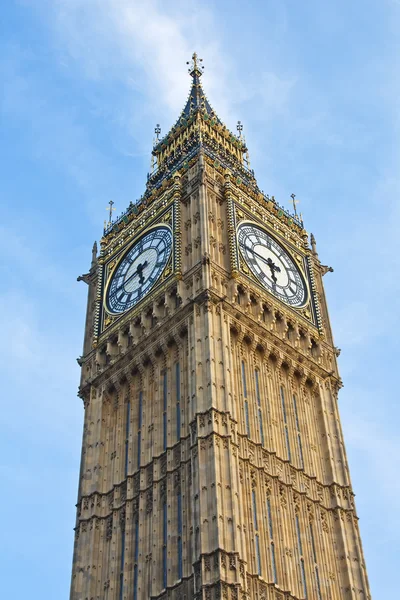 Londýn. Hodinová věž big ben. — Stockfoto