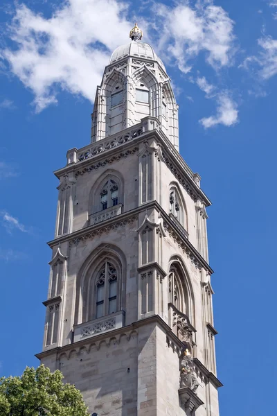 Grossmuenster tower — Stock Photo, Image