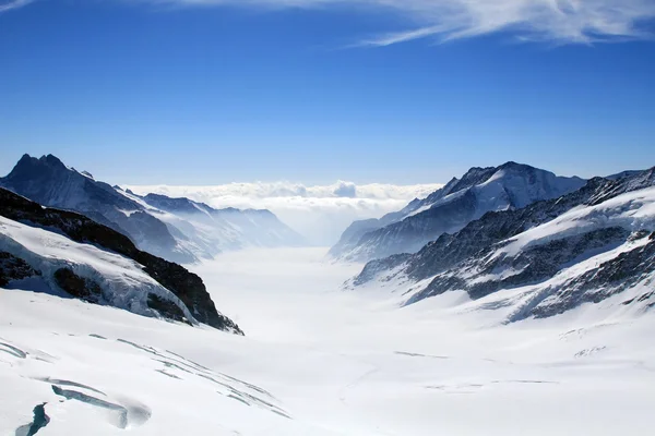 Glaciar Aletsch — Foto de Stock