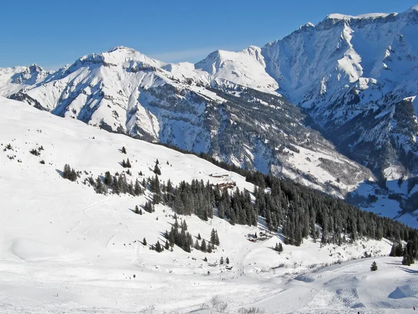Invierno en los Alpes —  Fotos de Stock