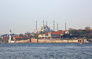 Blue mosque clipart