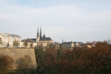 Autumn in Luxembourg clipart