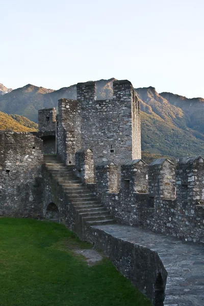 Fortifications of Bellinzona — Stock Photo, Image