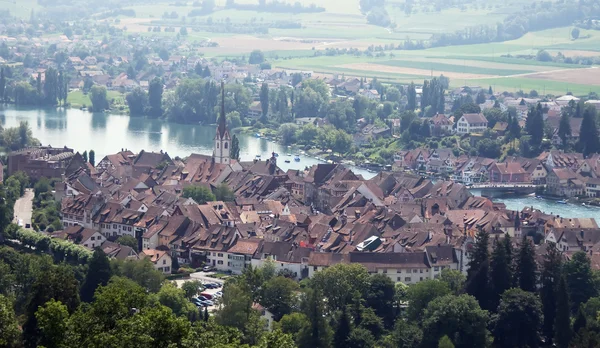 stock image Stein-An-Rhein from the top