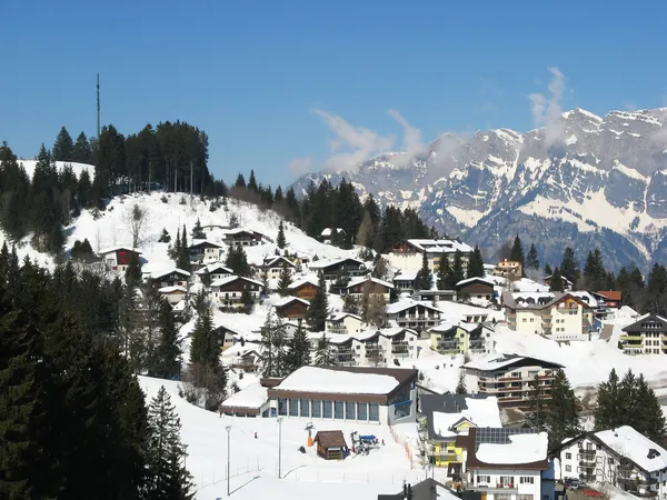 Alpine village — Stock Photo, Image