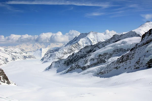 Jungfrau - la cima de Europa — Foto de Stock
