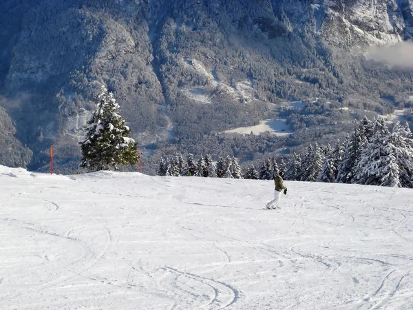 stock image Skiing slope