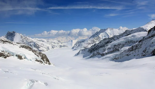 Ledovec Aletsch — Stock fotografie