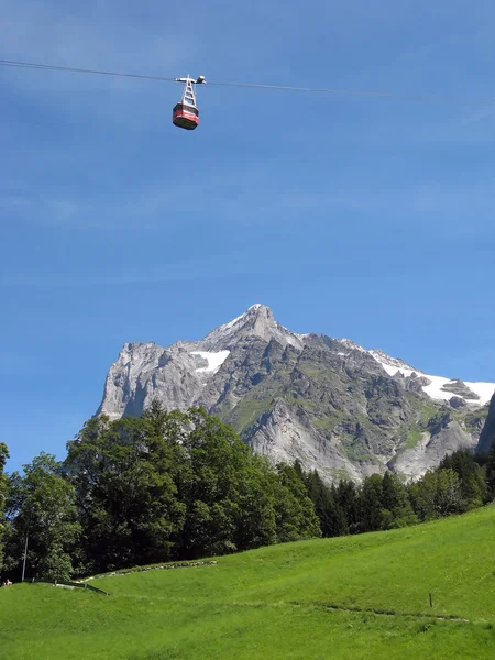 Lanovka v Grindelwaldu — Stock fotografie