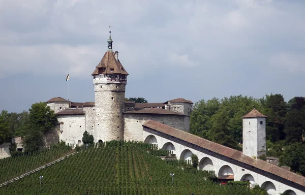 Fortificação Munot em Schaffhausen — Fotografia de Stock