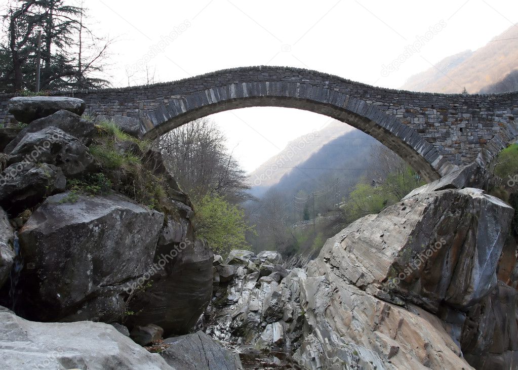 Ancient arch bridge
