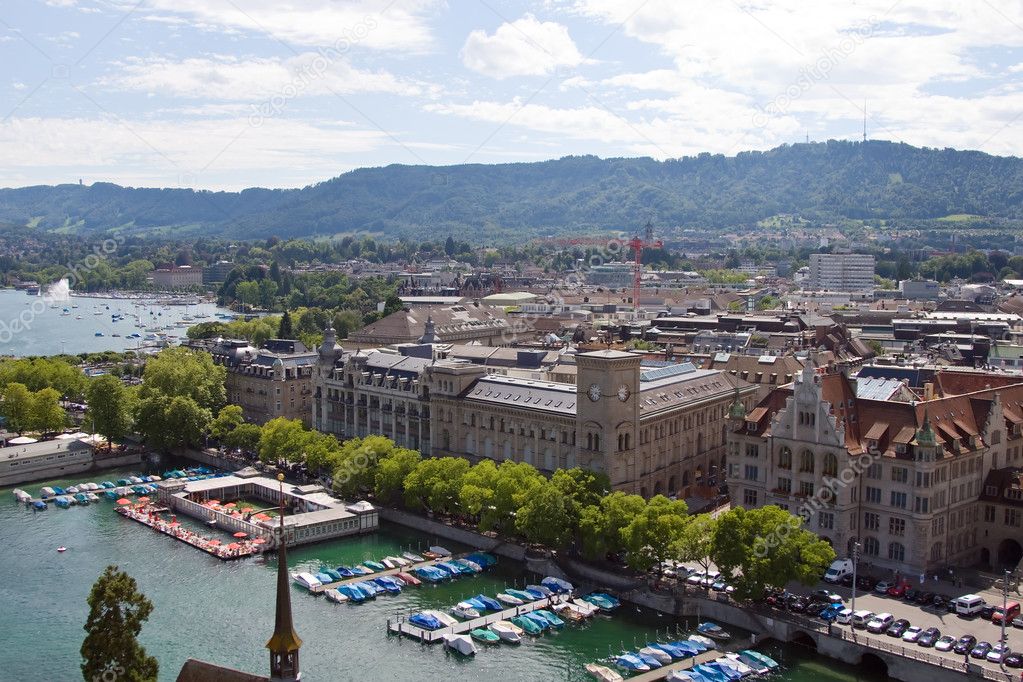 Zurich city Stock Photo by ©swisshippo 1613981