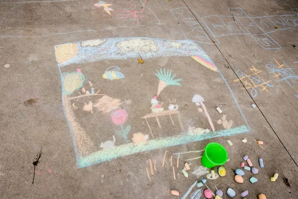 stock image Chalk Drawing