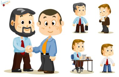 Shaking Hand. Business clipart