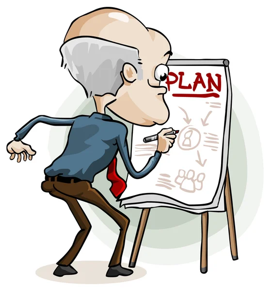 Biznes plan — Wektor stockowy