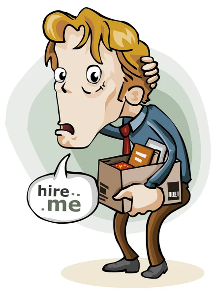 Hire me — Stock Vector
