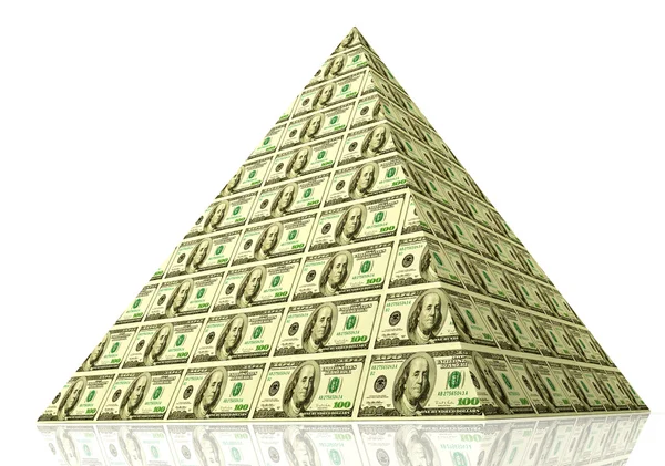Para piramit — Stok fotoğraf