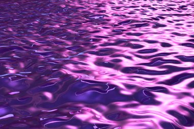 Ocean of purple liquid clipart