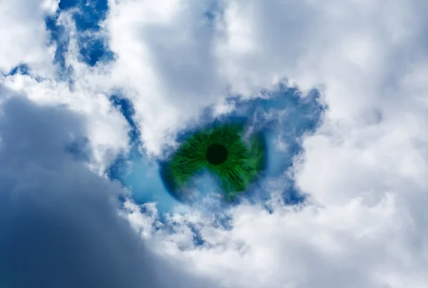 하늘의 시선 — 스톡 사진