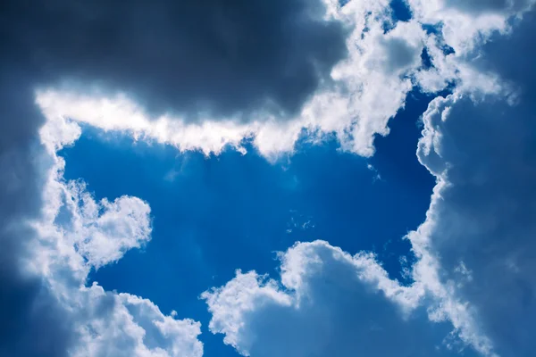 Σύννεφα πλαίσιο — Φωτογραφία Αρχείου