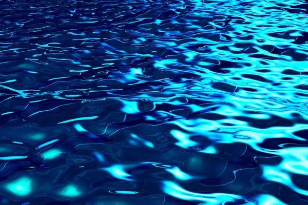 Oceano de energia azul — Fotografia de Stock