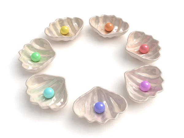 stock image Multicolored Pearls