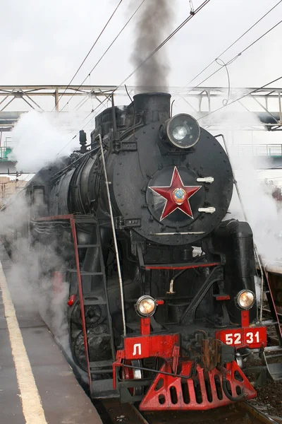 stock image Steam locomotive