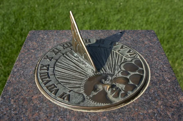 stock image Bronze Sundial