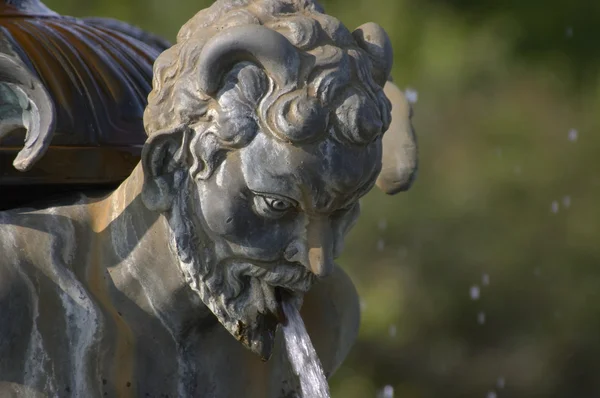 Stock image The head of satyr