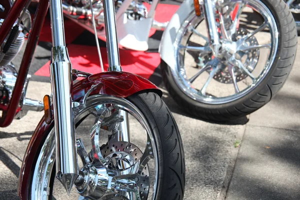 Motorcycle wheels — Stock Photo, Image