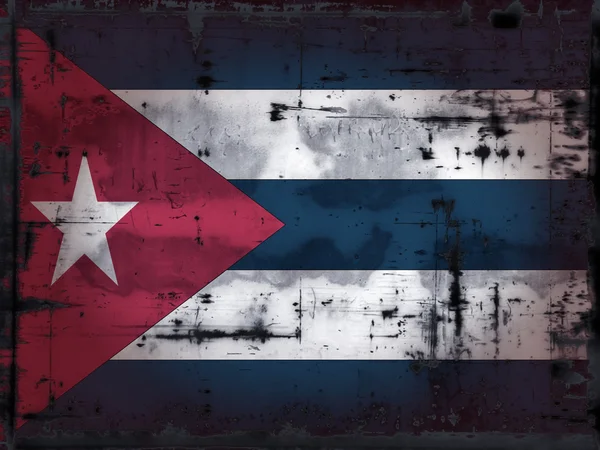 Grunge Κούβα — Φωτογραφία Αρχείου