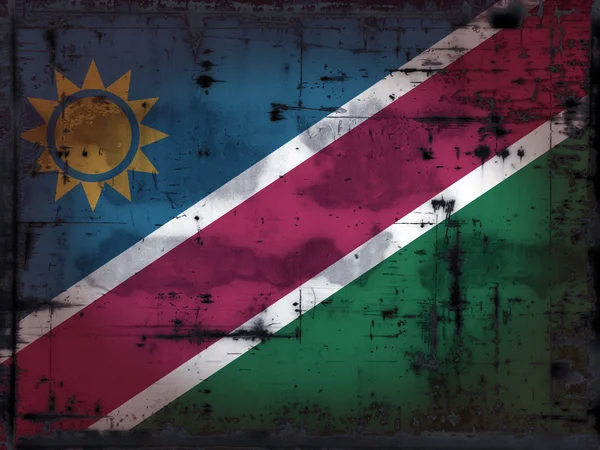 Grunge Namibie — Stock fotografie