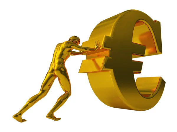 Euroen – stockfoto