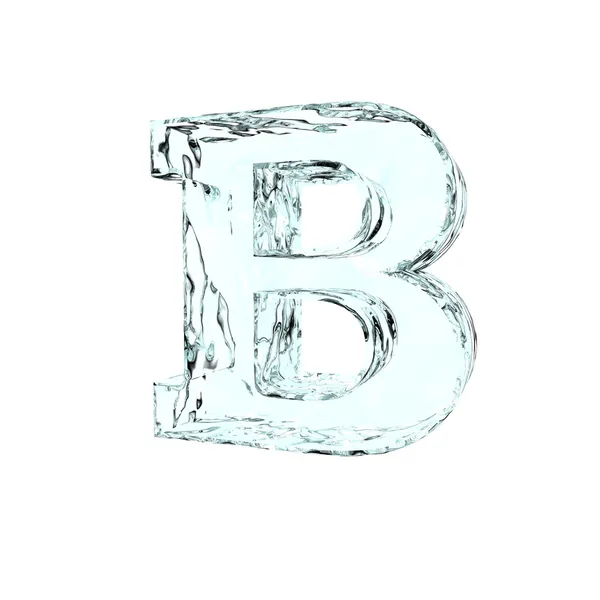 Eingefroren b — Stockfoto