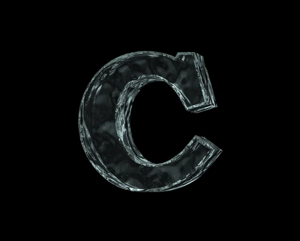 Замороженный C — стоковое фото